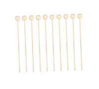 ULDIGI 10 Pcs Rattan Reed Sticks Natural Aroma Diffuser Oil Reeds with Wooden Bead Safe for Indoor and Outdoor Use Straight Design for Living Room