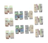 ULDIGI 10pcs Abalone Shell Guitar Inlay Stickers Dots for Fretboard Guitar Binding Inlay Kit