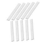 ULDIGI 10pcs Beef Bone Guitar Accessories Bridge Nut Blanks for Acoustic Electric Bass Classical Guitars Nut Replacement Kit