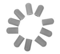 ULDIGI 10pcs Drumstick Caps Mute Tips Protective Covers for Silent Drumsticks Drum Mallets