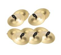 ULDIGI 10pcs Finger Cymbals for Belly Dancing Percussion Props Comfortable Grip Dance Accessories for and Rhythmic Movement