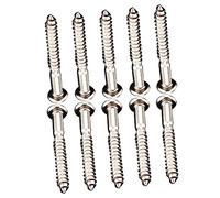 ULDIGI 10pcs Guitar Bridge Screws Round-head Base Plate Screws for Electric Guitar Bridge Fixing Repair