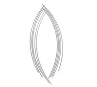ULDIGI 10pcs Guitar Fret Wires Replacement Wire for Classical Folk Guitars Smooth Easy to Shape Luthier Tools for Building Repair
