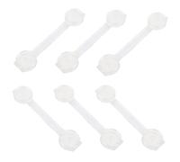 ULDIGI 10pcs Lock Childproof Door Lever Lock Safety Cabinet Boy Girl Safe Easy Install Flexible Strap Holds Securely