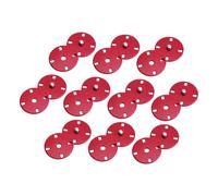 ULDIGI 10pcs Metal Flat Snap Buttons for Clothing Sewing Zinc Alloy Hidden Fasteners for Coat Replacement Durable Sew Press Studs Minimalist Design for Jackets and Outerwear