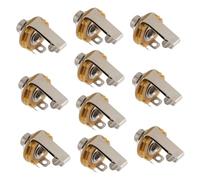 ULDIGI 10Pcs Microphone Socket for Guitar Easy Install Mic Holder for Stringed Instruments Durable Design with Smooth Edges Amplify Your Sound Effortlessly
