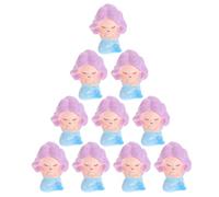 ULDIGI 10pcs Mini Resin Mermaid Figures Small Mermaid Craft Decorative Models for Aquarium Fish Tank and Garden Micro Landscape DIY Ocean Theme Décor