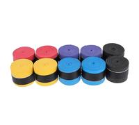 ULDIGI 10pcs Non-slip Pu Drum Stick Wraps Sweat-absorbent Tape Band Shockproof Design for Electronic Drumsticks and Acoustic Drums, Suitable for Drummers and Percussion Players