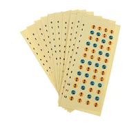 ULDIGI 10pcs Practical Ukulele Scale Stickers Fretboard Sticker Musical Scale Decal for Ukulele
