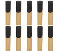 ULDIGI 10pcs Tenor Sax Reeds Strength for Beginners and Educators Practice and Performance Saxophone Instrument Accessories
