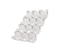 ULDIGI 12 Grid Refrigerator Egg Tray Acrylic Storage Box Anti-collision Organizer for Pantry and Refrigerator Preventing Eggs from Getting Crushed