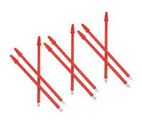 ULDIGI 12pcs Electronic Incense LED Ingot Burner Flameless Candle Realistic Candle Appearance Lotus Shape Pvc Material with LED Light Effects and Flame Simulation for Buddhism and Zen