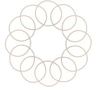 ULDIGI 12pcs Shockproof Mic Stand Ropes Elastic Bands Rubber Ring Replacement for Condenser Shock Mount Microphone Shocking Mount Bands Use in Recording Studio
