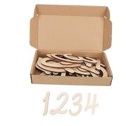 ULDIGI 14pcs Newborn Photoshoot Sign The Sign Photo Prop Growth Cards Newborn Props Milestone Sign Monthly Milestone Happy Birthday Signs Decor Wooden Plate Khaki