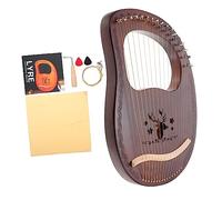 ULDIGI 16-Tone Wooden Harp Instrument for Boys and Girls Adults Ancient Style Lyre Harp Harp 1 Set Strings