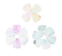 ULDIGI 16pcs Guitar Picks Triangular Acoustic Guitar Ukulele Accessories for Classical Jazz Playing