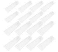 ULDIGI 16pcs Refillable Squeeze Tube for Cream and Lip Balms 15ml 30ml Plastic Empty Cream Containers Easy to Wash Travel Toiletry Dispenser Bottle for Sports and Workout Use