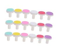 ULDIGI 18pcs Baby Nail File Pads Replacement Set Infant Nail Grinder Heads Mixed Colors Accessories for Newborns and Toddlers