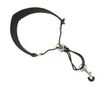 ULDIGI 1pc Saxophone Shoulder Strap Padded Design Comfortable Hanging Harness for Alto Tenor and Soprano Saxophones Black for Musicians and Beginners