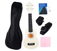 ULDIGI 1set Beginner Ukulele for Women Lightweight Basswood Musical Instrument Strap Tuner and Instruction Manual for Boys and Girls and Early Education