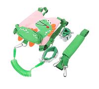 ULDIGI 1set Boys and Girls Leash Dinosaur Design Breathable Safety Strap for Toddlers Anti-Lost Link for Outdoor Activities Comfortable and Skin-Friendly for Boys and Girls