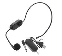 ULDIGI 1Set Wireless Headset Microphone for Teaching and Performance Wireless Connectivity Ergonomic Design for Comfort Compatible with Smartphones and Computers for Tour Guides