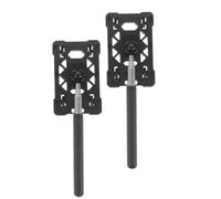 ULDIGI 2 Pcs Metal Business Card Holder with Telescoping Rod for Parking Toll Stations and Parking Lots Compact and Portable Plastic Car Ticket Holder for Convenient and Quick