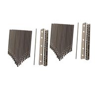 ULDIGI 2 Sets Kalimba for Beginners 17 Key Thumb Piano Crisp Sound Flexible Metal Strips and Easy to Play