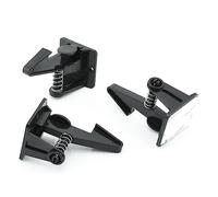 ULDIGI 20pairs Boy Girl Safety Locks Protective Locks for Cupboard Unique Spring Design Easy for Adults Black