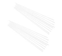ULDIGI 20pcs Acrylic Support Rods for Polymer Clay Doll Making Clear Sticks for DIY Miniature Figurines Succulent Garden Crafting Smooth Texture Craft Bars
