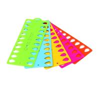 ULDIGI 20pcs Cross Stitch Bobbin Winding Plate Plastic Thread Stand Sewing Tool for DIY Embroidery Craft Storage and Thread Management Random Colors Random Color