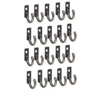 ULDIGI 20pcs Metal Coat Hooks Wall Hooks for Home Zinc Alloy Retro Mini | Wall Mounted Clothes Hooks, , Smooth Surface Design, Kitchen and Bathroom Use, Metal Hanger