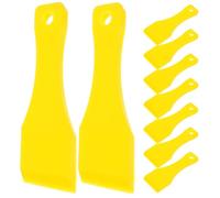 ULDIGI 20pcs Portable Lottery Ticket Scratcher Tools, Small Sticker Scraper for DIY Scratch Cards, Lightweight Label Scratching Tools for Party Games and Raffle Activities Random Color