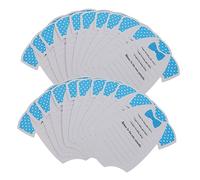 ULDIGI 20pcs Prediction Advice Cards Month Sticker Cards Meaningful Shower Game for Shower Gender Neutral Party Supplies