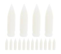 ULDIGI 20pcs Soft Brush Tip Marker Pen Nibs Nylon Replacement Tips Compatible with Most Acrylic Paint Markers for Smooth Writing and Refillable Painting Pen Use