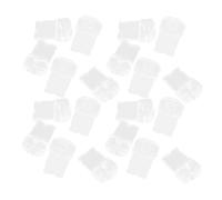 ULDIGI 20pcs Transparent Phone Dust Plug Protective Caps for Charging Port Small Plastic Stoppers with Minimalist Design Grime and Particle Barrier Compatible with Smartphones