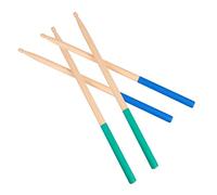 ULDIGI 2pairs Slip Drum Sticks Maple Wood Nonslip Handle for Rhythm Practice for Boy Girl Drumming Sessions Ensuring Grip and Friction for Better Performance