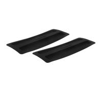 ULDIGI 2pcs Black Silicone Toaster Slice Cover for Sandwich Maker and Bread Machine, Resistant to Deformation and Convenient Kitchen Appliance Protection with Simple and Elegant Design