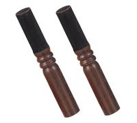 ULDIGI 2pcs Buddha Singing Bowl Stick Wooden Stick for Meditation Comfortable Grip