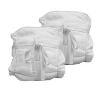 ULDIGI 2pcs Cloth Diaper Pants Reusable Newborn Training Diapers Soft Breathable Six Cotton Washable Essentials for Leak Protection