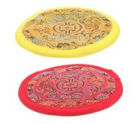ULDIGI 2pcs Cushion for Singing Bowl Ritual Base Heart Chakra Pad for Zen Meditation