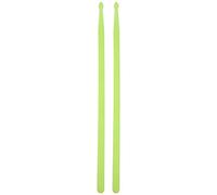 ULDIGI 2pcs Fluorescent Green Drumsticks 5a Percussion Drum Sticks for Acoustic and Electronic Drums Glow in The Dark Performance Sticks for Drummers