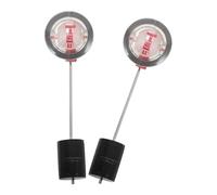 ULDIGI 2pcs Fuel Gauge Meter Replacement Generator Fuel Tank Versatile Use Enhanced Performance for Generators and Gasoline Engines with Cylindrical Float Rod in Acrylic Material