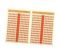 ULDIGI 2pcs Guitar Scale Stickers Fretboard Note Scale Decals for Learning Guitar Practicing Sticker