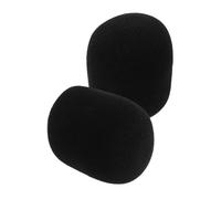 ULDIGI 2pcs Large Thickened Washable Microphone Sponge Cover for Handheld Mic Microphone Cover for Ktv Stage Performance