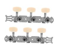 ULDIGI 2pcs Metal Resin Guitar Tuning Pegs Knobs for Classical Guitar Tuning Pegs Tools for Man Woman Random Color