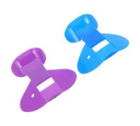 ULDIGI 2pcs Nose Flute Plastic Training Whistles for Music Class Nose Breathing and Throat Control Speech Clarity and Flute Tone for Beginners