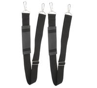 ULDIGI 2pcs Padded Violin Case Straps with Metal Buckles, 110cm Adjustable Shoulder Straps for Portable Violin Carrying Bag, Comfortable Musical Instrument Storage Belt for Travel and Daily Use
