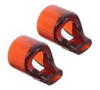 ULDIGI 2pcs Professional Flute Mouthpiece for Beginners, Portable 22mm Replacement Wind Instrument Blow Aid Tool for Easy Practice and Musical Performance