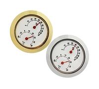 ULDIGI 2pcs round Hygrometer Mini Humidity for Guitar Care Kits Acoustic Guitar Accessories Violin Thermometer Hygrometer